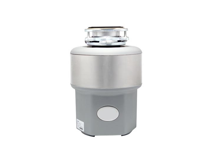 Tap Magic food waste disposer unit with a stainless steel body